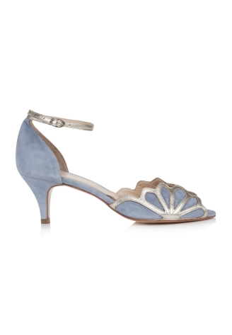 Rachel Simpson Isadora Bleu Chaussures de mariée ()