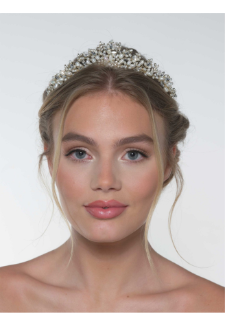 Poirier Tiara BB-285 – Or | Strass & Perles d’eau douce ()
