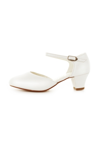 White Lady 850 Offwhite Cuir Chaussure Mariage ()