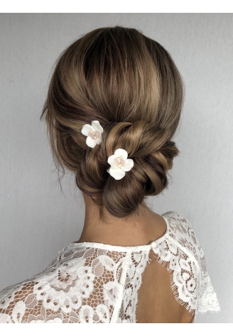 Sally Jane Bridal Fem Épingles Cheveux Argent ()