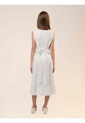Miolilou Greta Robe de Communion Blanche