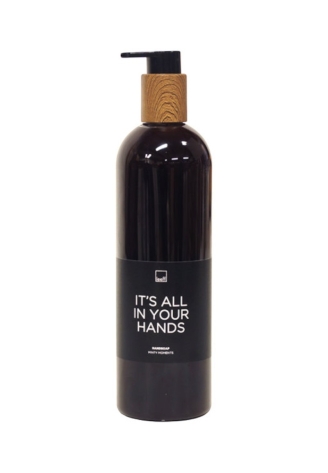 Leeff 18149 — Savon mains Minty Moments noir « It's All In Your Hands » ()