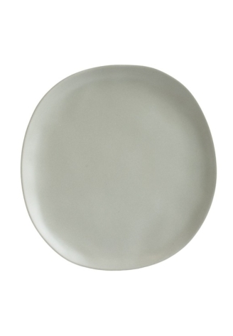 Assiette petit-déjeuner Owen gris ()