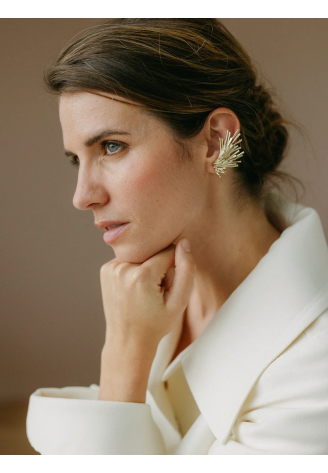 Lizeron Iris Boucles d'oreilles Or ()
