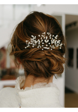 Lizeron Marthe Peigne pour cheveux Blanc ()
