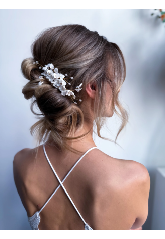 Sally Jane Bridal Lizzie Haarkam Or ()