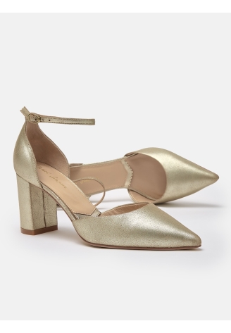 Rachel Simpson Sienna Chaussures de Mariée Or