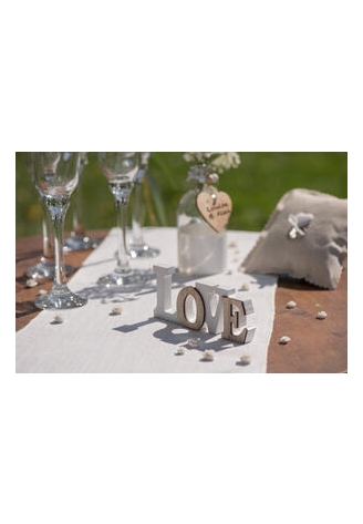 Lettres AMOUR Stand Natural ()