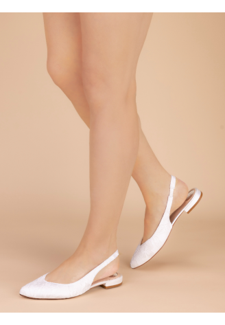 The Perfect Bridal Company Stevie Flock Chaussures de Mariage ()