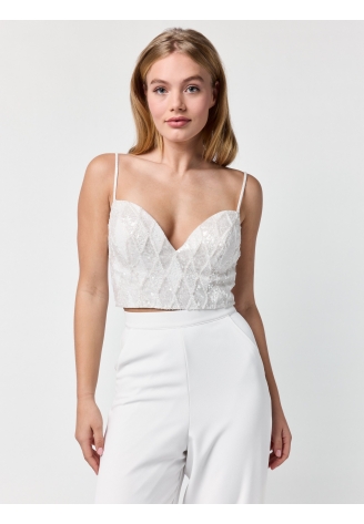 Poirier T-75422 Haut | Paillettes ()
