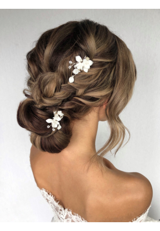 Sally Jane Bridal Vanessa Épingles Cheveux Argent ()