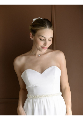 G.Westerleigh WS-J242 Ceinture de mariée Ivoire ()