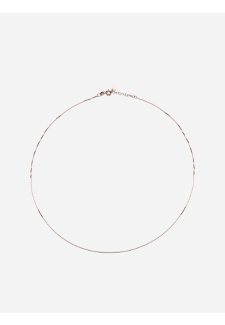 Abrazi Box Chain Collier Rose-S ()