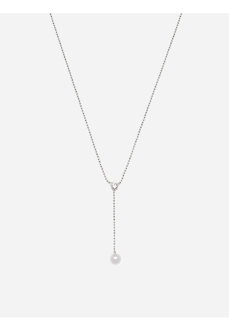 Abrazi Lovey Perle Collier Argent ()