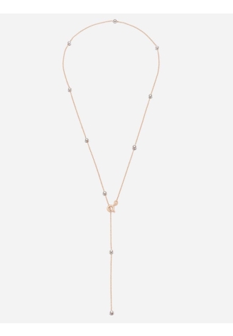 Abrazi Jessie Perle Collier de Dos Rose ()