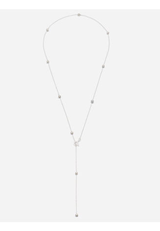 Abrazi Jessie Perle Collier de Dos Argent ()