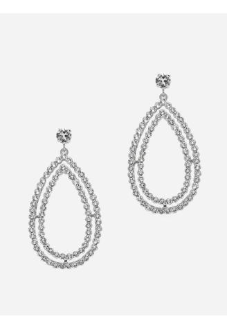 Abrazi Grace Swarovski Boucle d'Oreille Argent ()