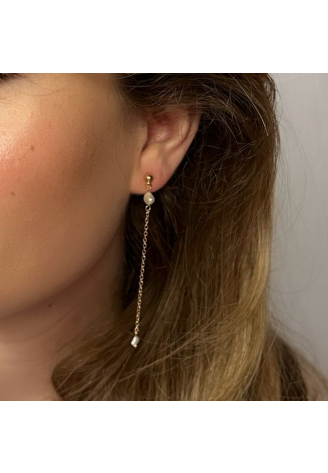 Sally Jane Bridal Ariel Earrings Gold ()