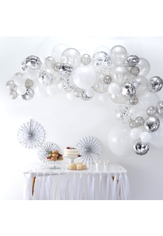 Ballon arche argenté BA-302 | Ginger Ray ()