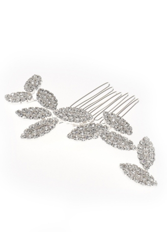 Poirier BB-466 Peigne cheveux Argent 