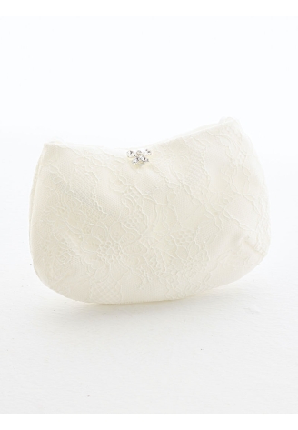 Pochette mariage avec papillon Bianco Evento T14 ()