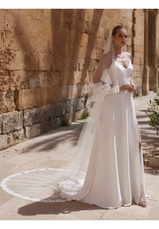 Bianco Evento S492 Voile - 250/80 cm ()