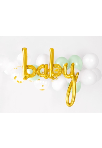 Ballon d'aluminium Baby Or