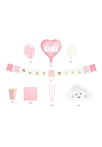 Forfait fête Set It's a girl