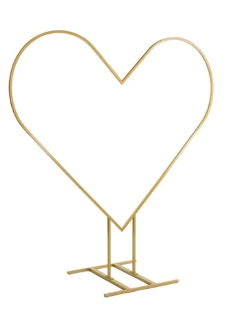 Arche Mariage Coeur Metal Or ()
