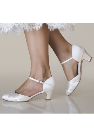 G. Westerleigh Blanca Chaussure de Mariage ivoire