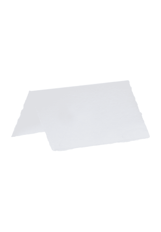 Ginger Ray BR-314 Cartes Place Mariage Papier de Coton Blanc