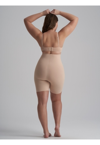 BYE BRA Short Taille Haute Sculptant Beige