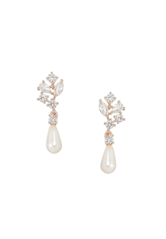 G. Westerleigh ER057RG Boucles d'oreilles Or Rose ()