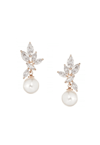 G. Westerleigh ER077RG Boucles d'oreilles Or Rose ()