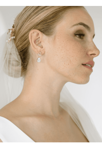 G. Westerleigh ER090RG Boucles d'oreilles Or Rose