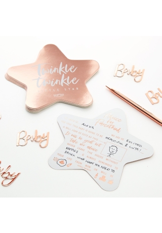 Ginger Ray TW-812 Twinkle Twinkle Cartes de Conseil