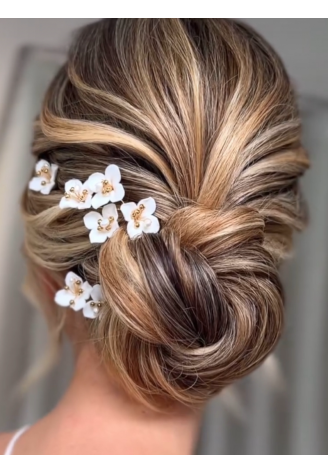 Sally Jane Bridal Fay Épingles à Cheveux Or ()