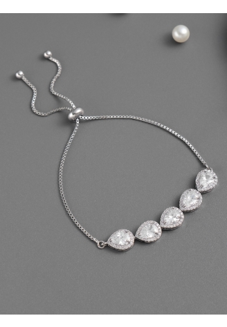 G. Westerleigh BR5428 Bracelet Mariée Argent