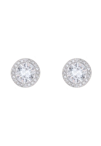 G. Westerleigh ER4140 Boucle d'Oreille Mariage Argent ()