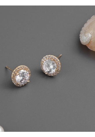 G. Westerleigh ER4140G Boucle d'Oreille Mariage Or Rose