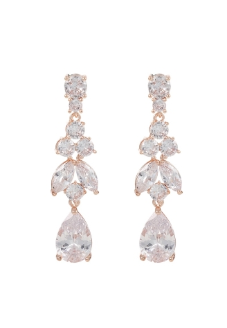 G. Westerleigh ER4145RG Boucle d'Oreille Or Rose ()
