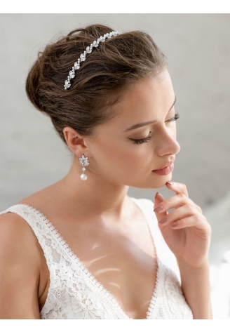 G. Westerleigh TR2954 Diadème Mariage Argent ()