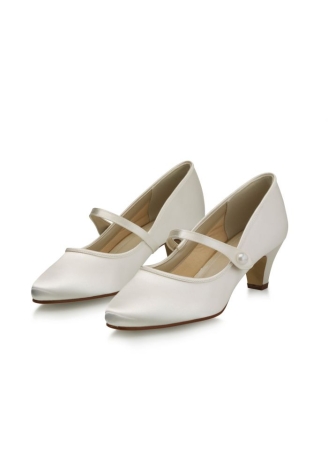 Rainbow Club Heather Chaussure Mariage Ivoire Satin