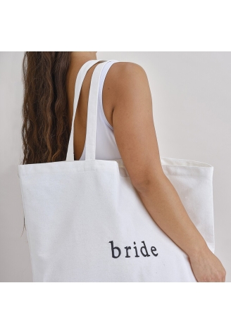 Ginger Ray HEN-119 Sac en Tissu Bride