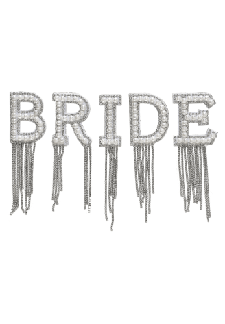 Ginger Ray HEN-144 Bride Patchs en Fer Perles Tassels ()