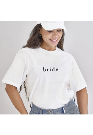 Ginger Ray Bride T-shirt Blanc ()