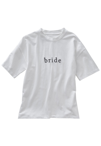 Ginger Ray Bride T-shirt Blanc