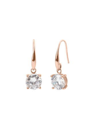 Abrazi Ava Drop Boucles d'Oreilles Rose ()