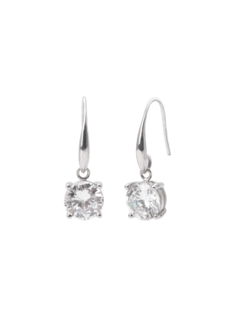 Abrazi Ava Drop Boucles d'Oreilles Argent ()