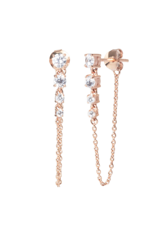 Abrazi Puck Boucles d'Oreilles Rose ()